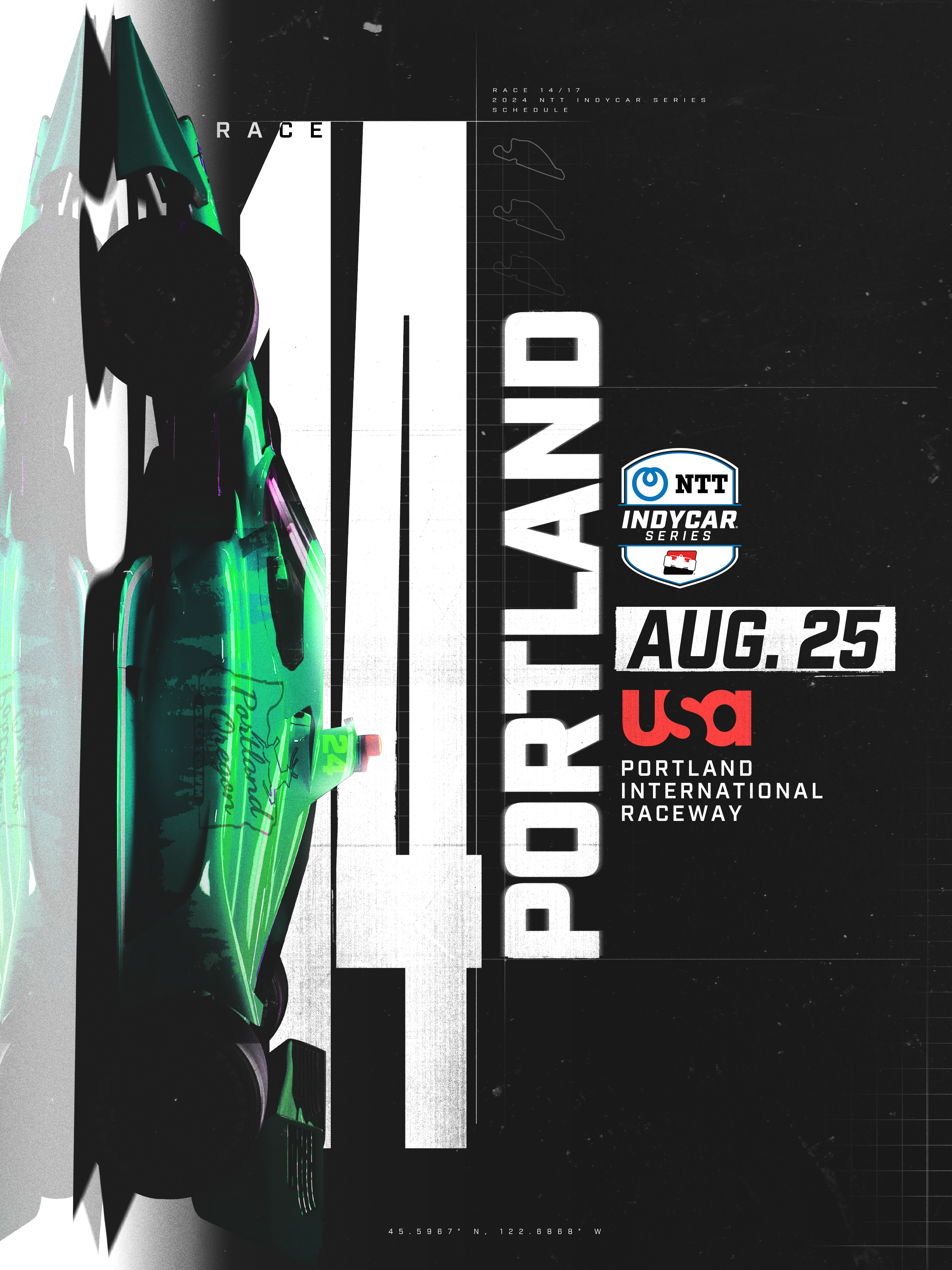 NTT INDYCAR SERIES Announces 17-Race 2024 Schedule