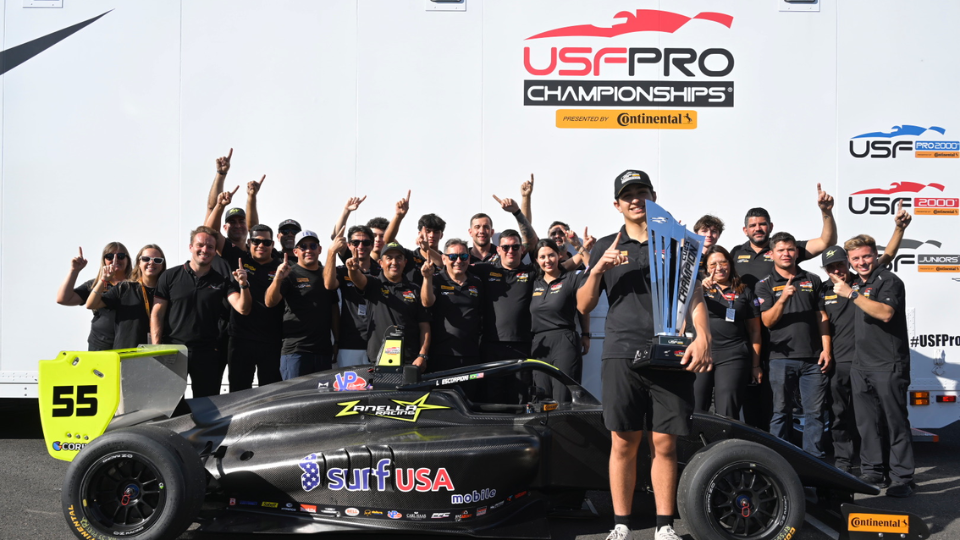 Zanella Racing Dominates  Final Day of USF Juniors Action