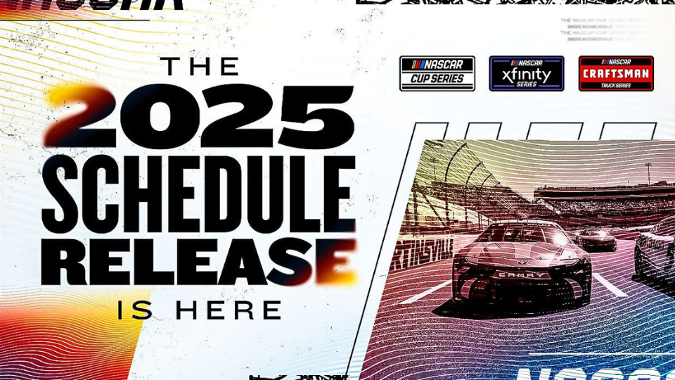 NASCAR Announces 2025 National Series Schedules