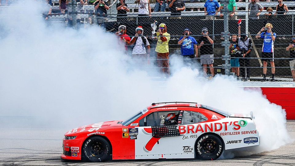 Justin Allgaier powers to Xfinity Series win at Darlington