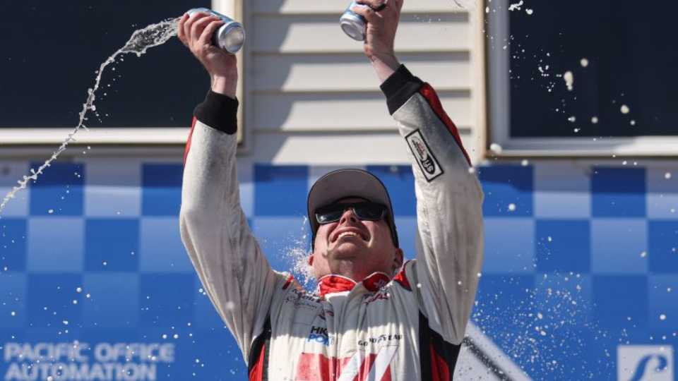 Cole Custer prevails in overtime at Portland