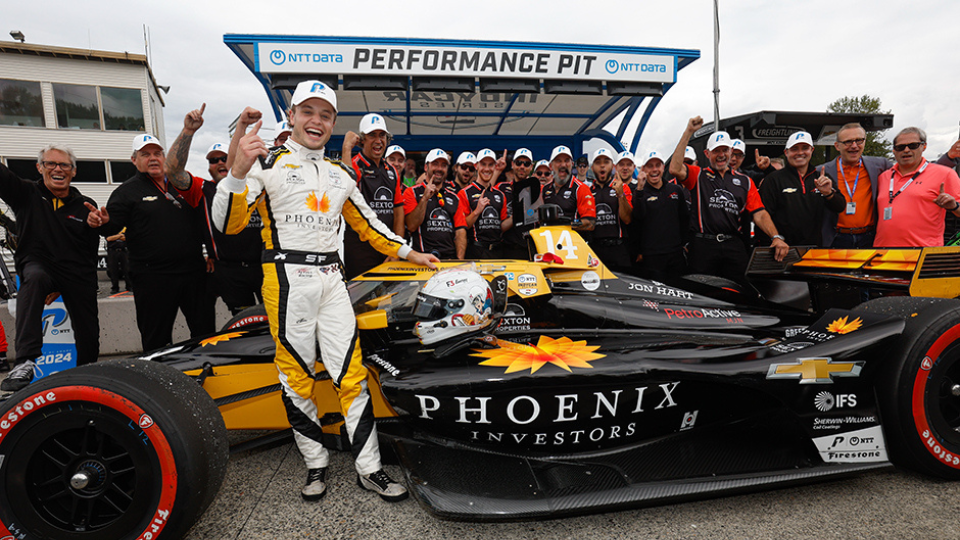 Ferrucci Puts Foyt Team on Pole for First Time Since 2014