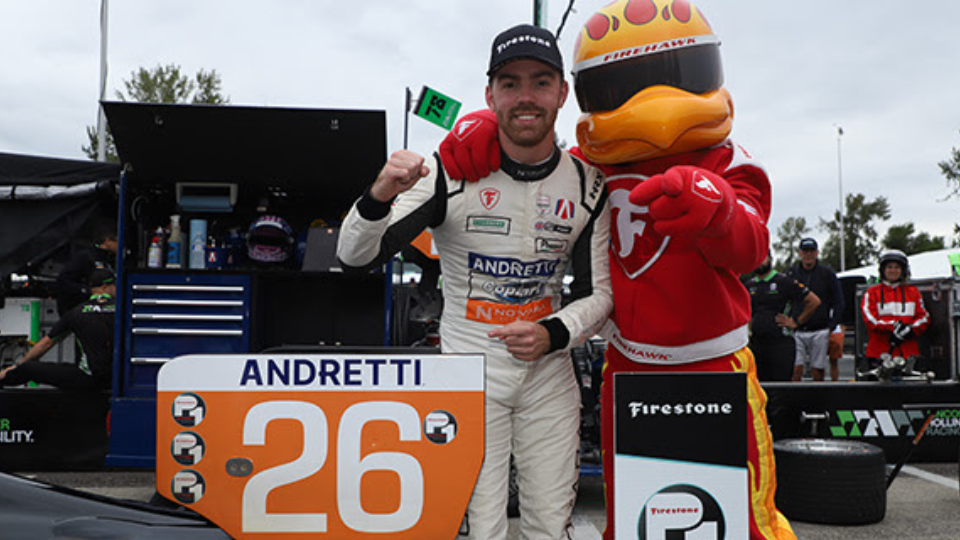 Foster Continues Portland  Domination with Pole