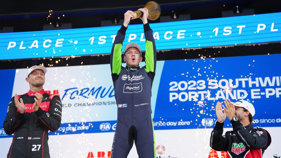 NICK CASSIDY WINS USA FORMULA E RACE AS JAKE DENNIS TAKES CHAMPIONSHIP LEAD - ROUND 12 - 2023 SOUTHWIRE PORTLAND E-PRIX