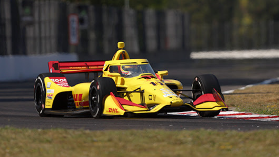 Championship Leader Palou on Point in Opening Portland Practice    