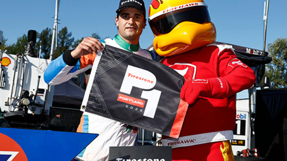 Collet Soaks Up Pressure To Win Portland Pole 